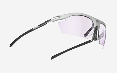 Превью  Велоочки RUDY PROJECT Rydon Light Grey Matte, Линзы: ImpactX 2Laser Purple (SP537597-0000)